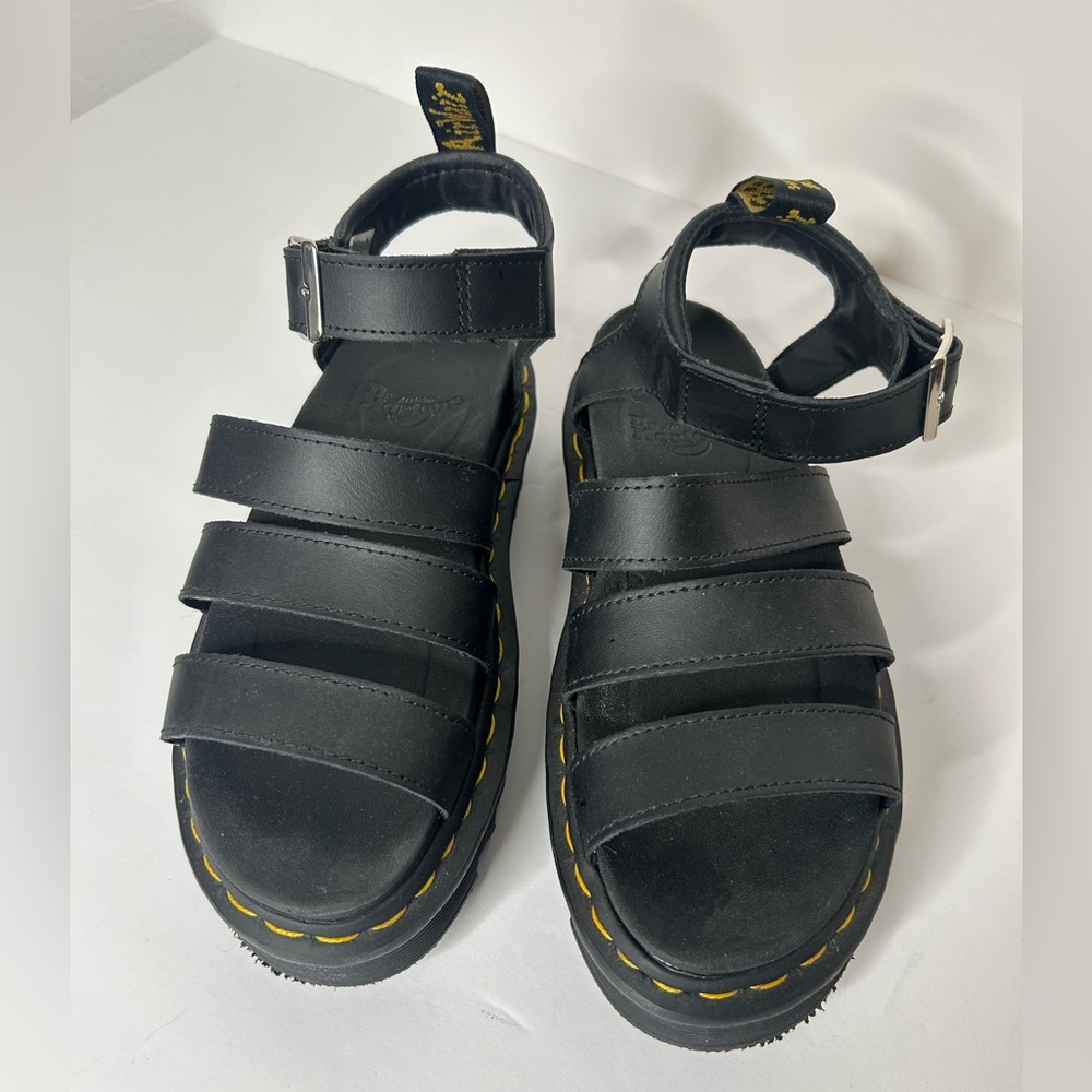 Dr Martens Blair Sandals Size 7 38 Women’s Black